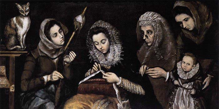 unknow artist The Family of El Greco